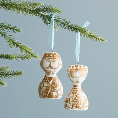 product image for King & Queen Ornament Set 5
