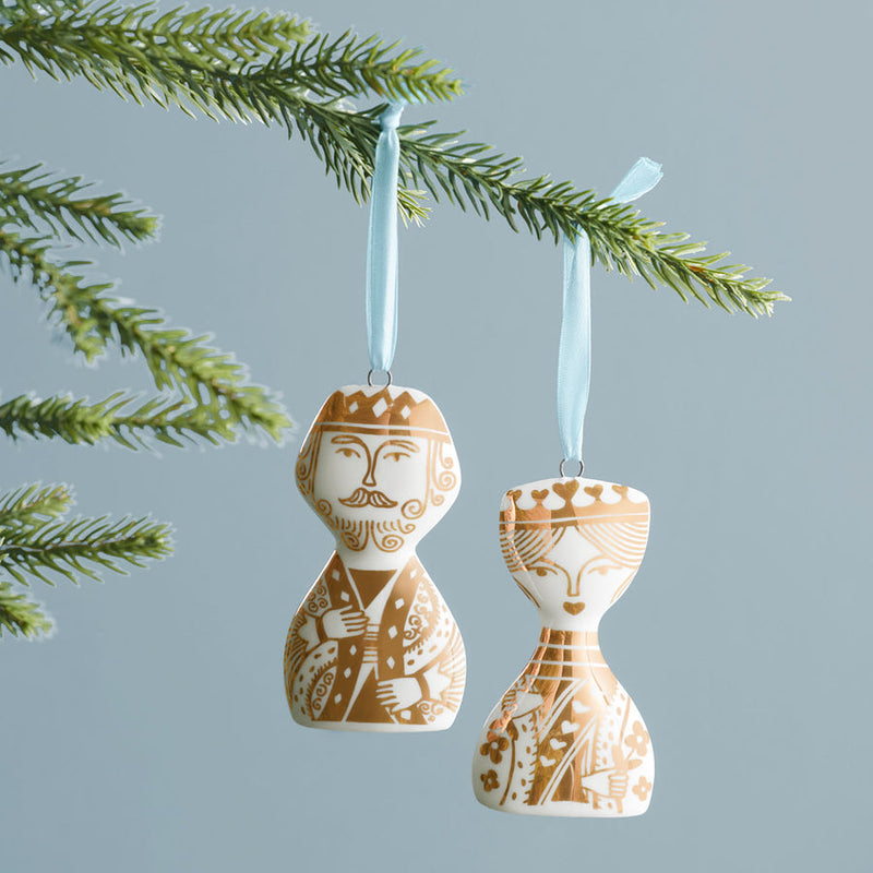 media image for King & Queen Ornament Set 240