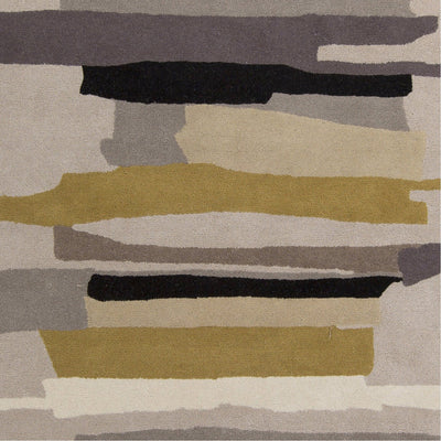 product image for Harlequin HQL-8022 Hand Tufted Rug in Medium Gray & Khaki by Surya 19