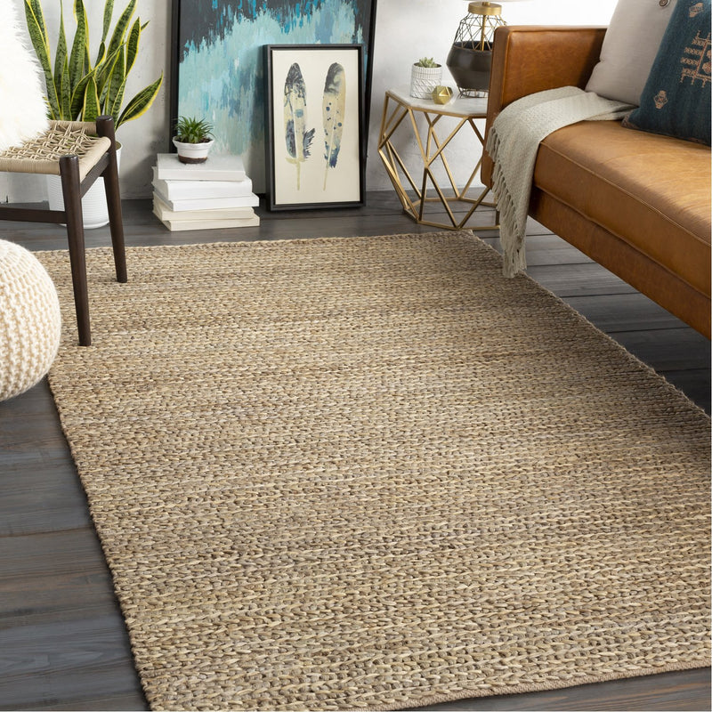 media image for Haraz HRA-1001 Hand Woven Rug in Taupe & Cream by Surya 214