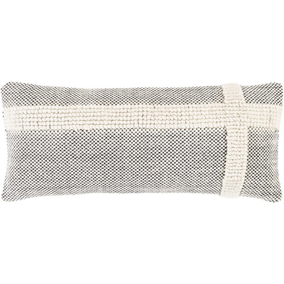 product image of Harlow HRW-002 Hand Woven Lumbar Pillow in Beige & Black by Surya 574