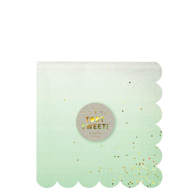 product image for ombre large napkins by meri meri 2 81