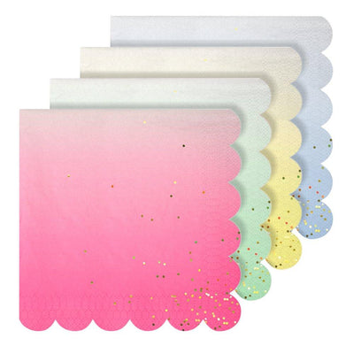 product image for ombre large napkins by meri meri 7 86