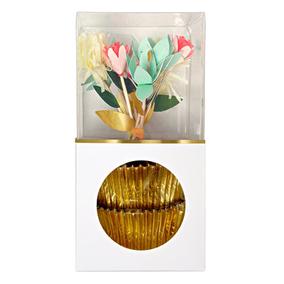 product image of flower bouquet cupcake kit by meri meri 1 57