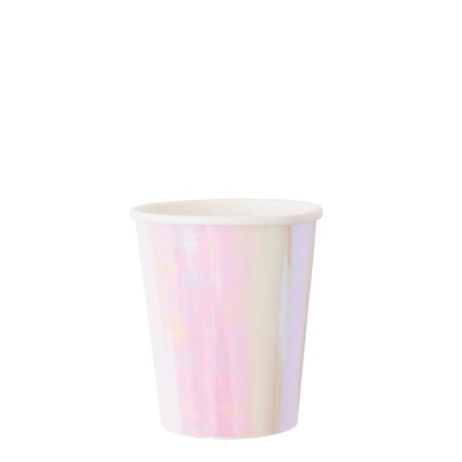media image for iridescent party cups by meri meri 1 281