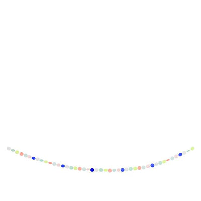 product image for rainbow confetti garland by meri meri 1 6