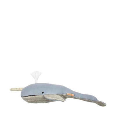 product image for milo narwhal small toy by meri meri 3 13