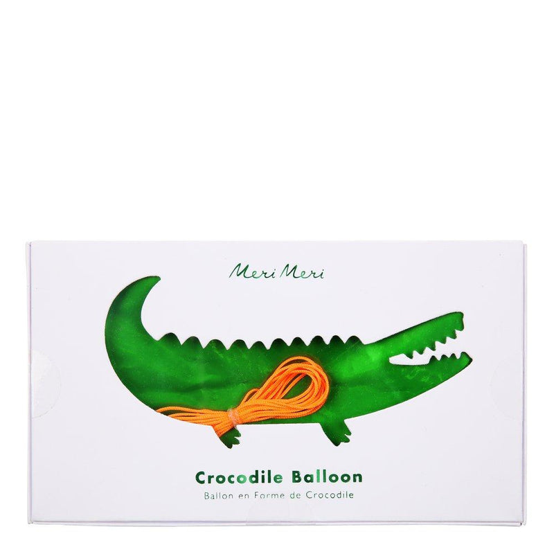 media image for crocodile pinata favors by meri meri 1 238