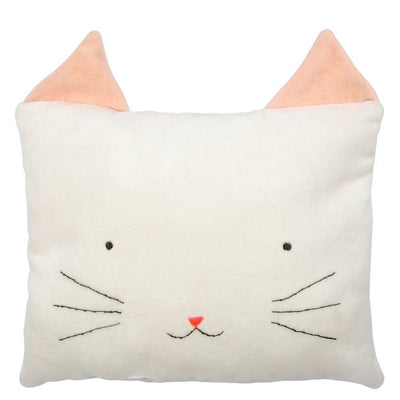 product image of cat velvet cushion by meri meri 1 580