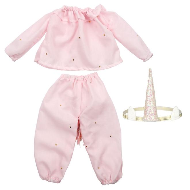 media image for enchanted unicorn dolly dress up by meri meri 1 298
