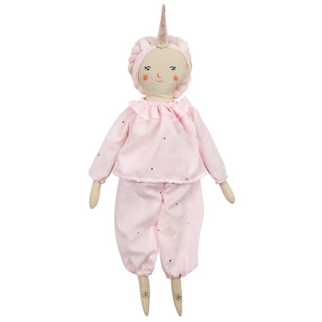 media image for enchanted unicorn dolly dress up by meri meri 5 248