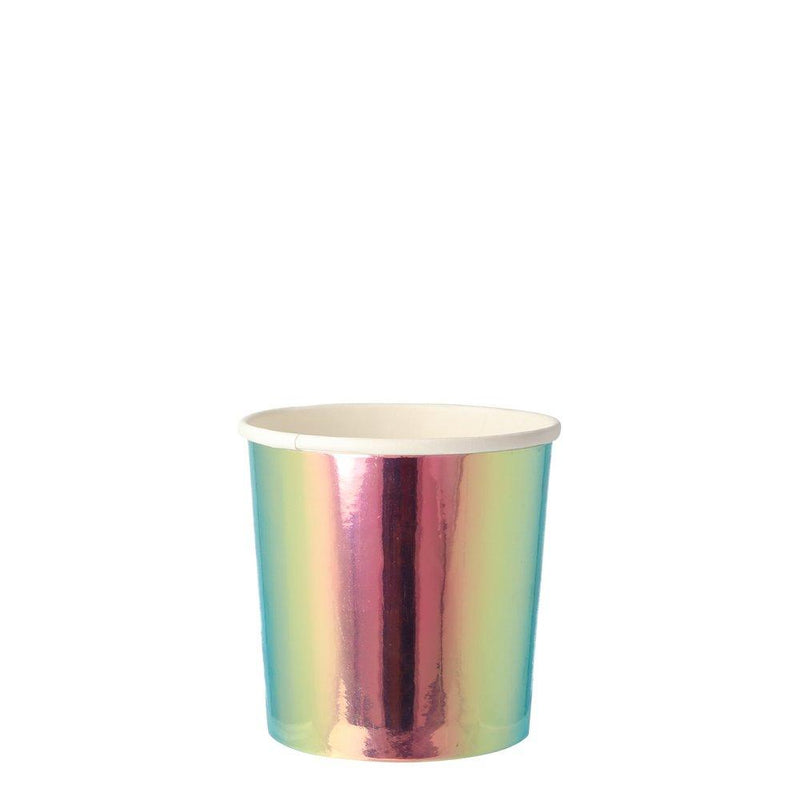 media image for oil slick tumbler cups by meri meri 1 285