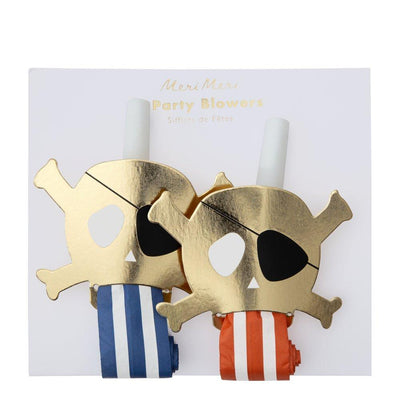 product image of pirates bounty party blowers by meri meri 1 582