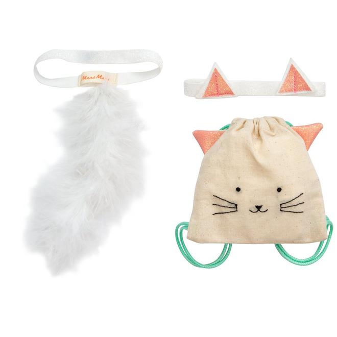 media image for cat backpack dolly dress up by meri meri 1 287