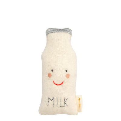 product image of milk bottle baby rattle by meri meri 1 597