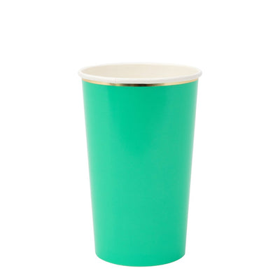 product image for party palette highball cups by meri meri 8 38