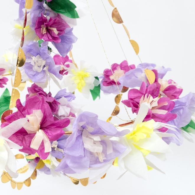 media image for lilac blossom chandelier by meri meri 2 233