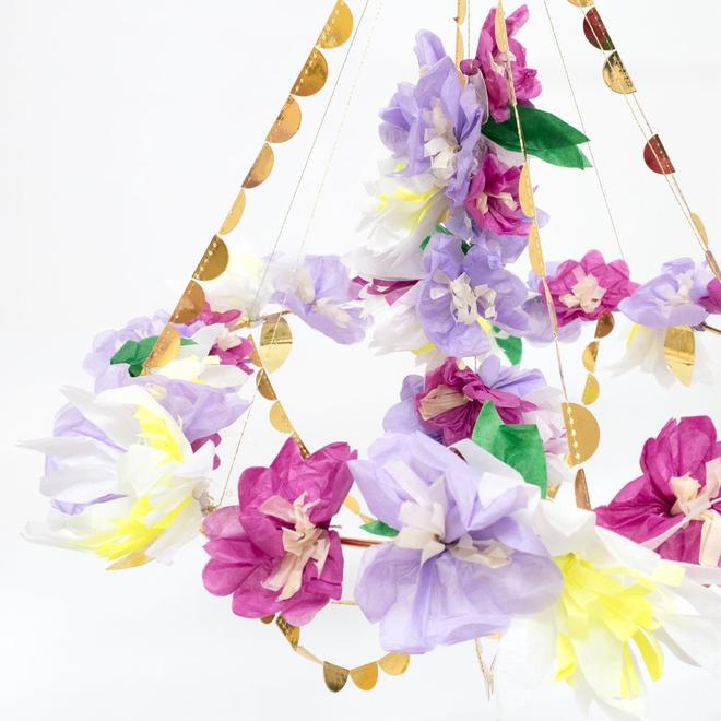 media image for lilac blossom chandelier by meri meri 3 225