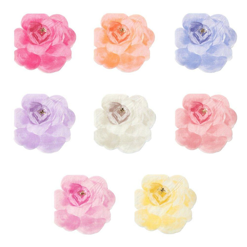 media image for rose garden napkins by meri meri 1 219
