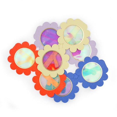 product image for flower paper glasses by meri meri 7 90