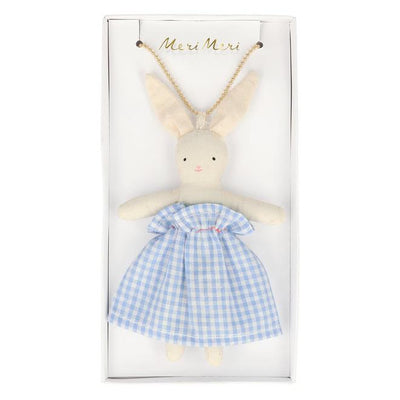 product image for bunny doll necklace by meri meri 1 18