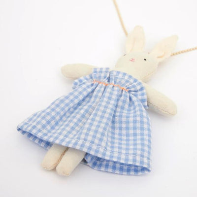 product image for bunny doll necklace by meri meri 3 71