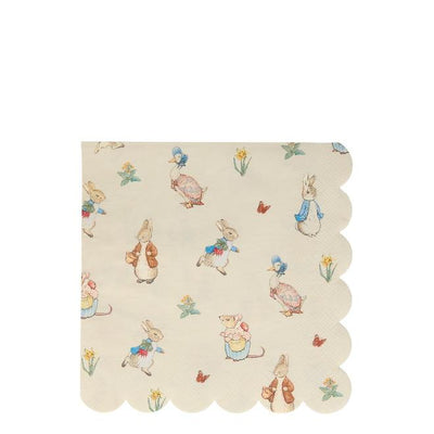 product image for peter rabbit friends large napkins by meri meri 1 70