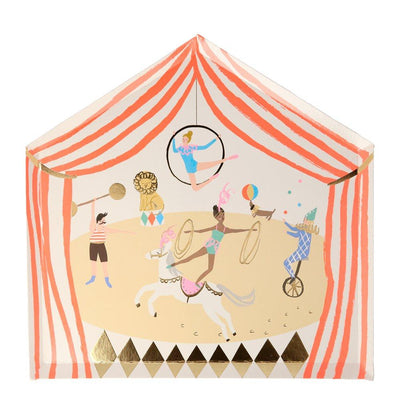 product image of circus parade plates by meri meri 1 50