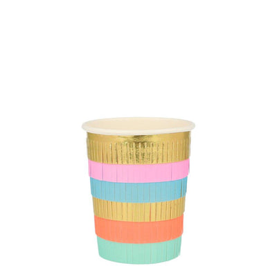 product image for circus fringe party cups by meri meri 1 22