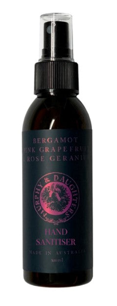 media image for hand sanitiser bergamot pink grapefruit geranium 1 236
