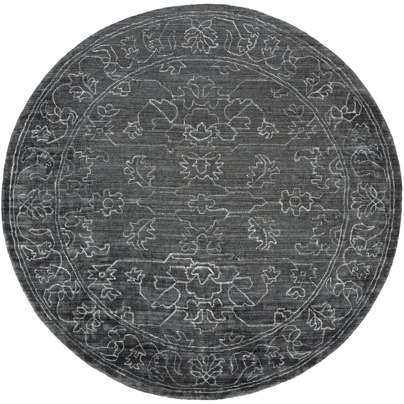 media image for Hightower HTW-3002 Hand Knotted Rug in Charcoal & Light Gray by Surya 247