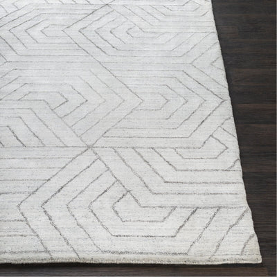 product image for Hightower HTW-3012 Hand Knotted Rug in Dark Brown & Charcoal by Surya 26