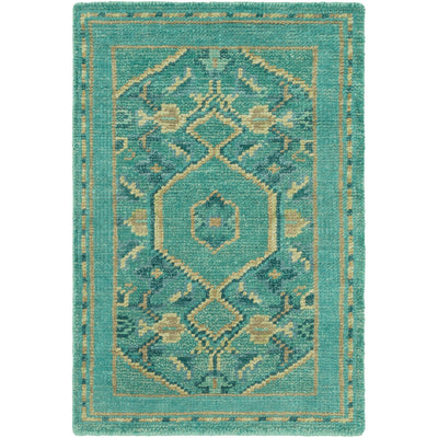product image for Haven HVN-1217 Hand Knotted Rug in Emerald & Teal by Surya 10