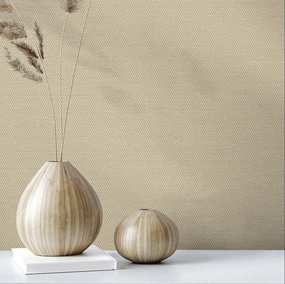 product image for Varna Quietwall Textile Wallcovering in Light Beige 36