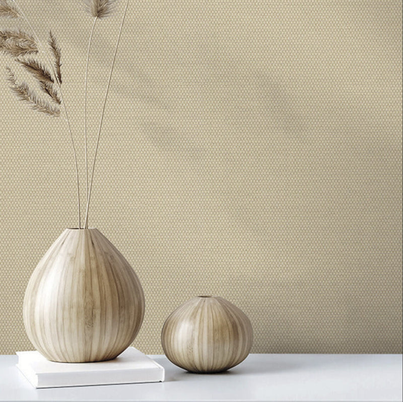 media image for Varna Quietwall Textile Wallcovering in Light Beige 226