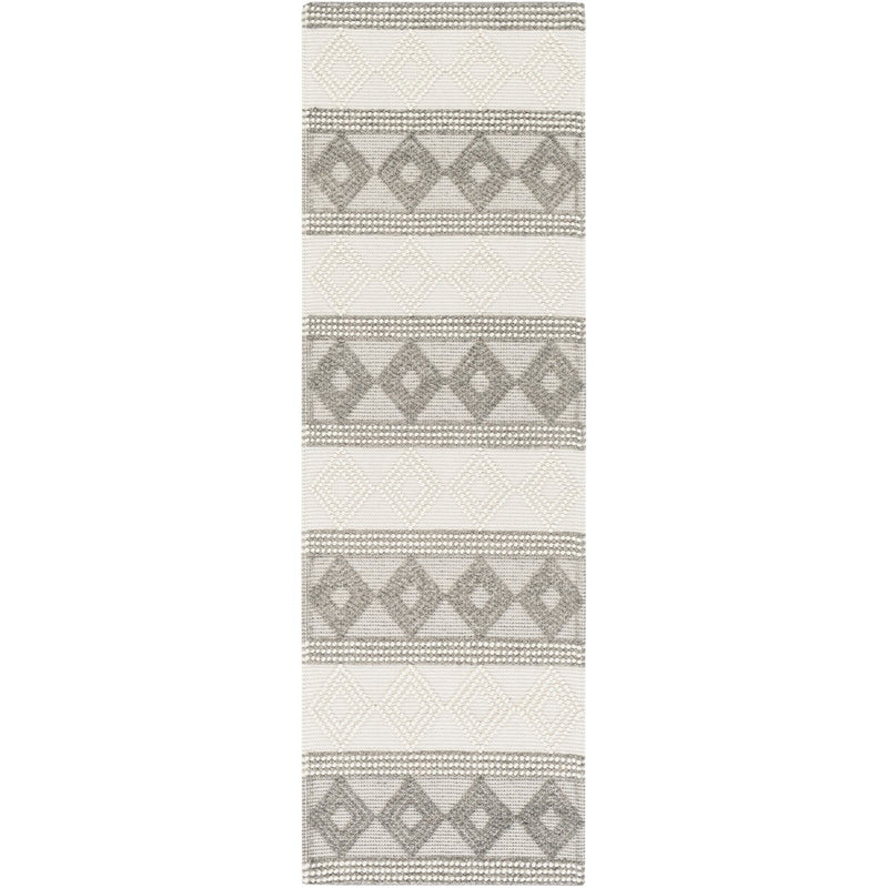 media image for Hygge HYG-2300 Hand Woven Rug in Charcoal & White by Surya 222
