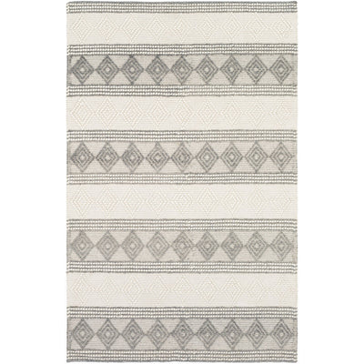 product image for Hygge HYG-2300 Hand Woven Rug in Charcoal & White by Surya 96