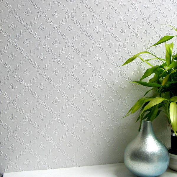 media image for Hamnett Paintable Anaglypta Wallpaper design by Brewster Home Fashions 253