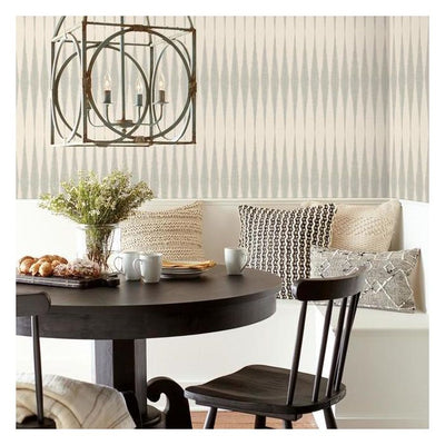 product image for Handloom Peel & Stick Wallpaper in Cool Grey by Joanna Gaines for York Wallcoverings 4