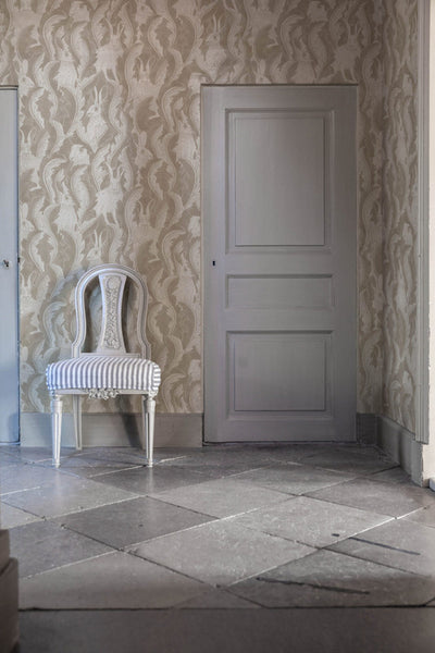 product image for Hares in Hiding Wallpaper in Taupe 37