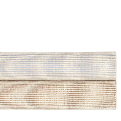 product image for Haverhill French Blue Handwoven Cotton Rug 33
