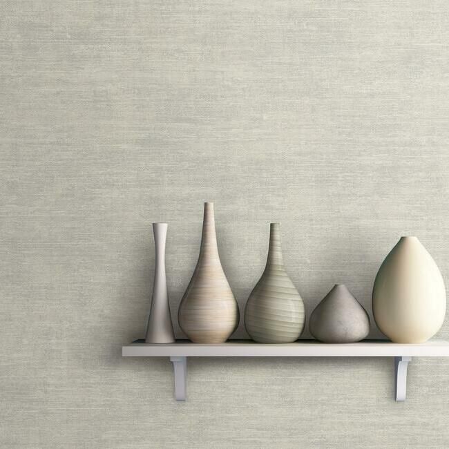 media image for Heathered Wool Wallpaper in Cream by Antonina Vella for York Wallcoverings 255