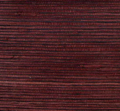 product image of Heavy Jute Wallpaper in Maroon and Black from the Winds of the Asian Pacific Collection by Burke Decor 571