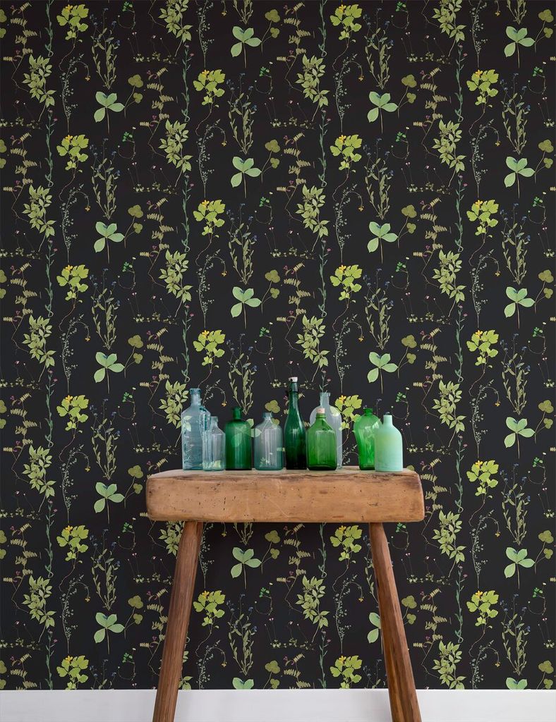 media image for Herbario Wallpaper in Botanical design by Aimee Wilder 294