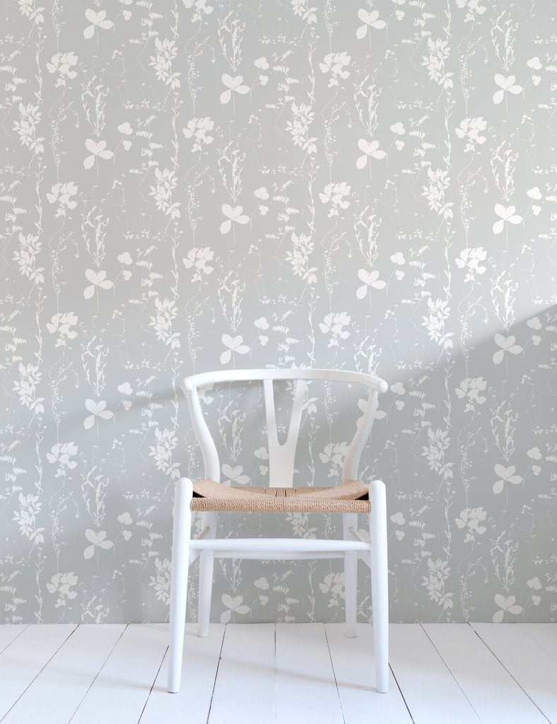 media image for Herbario Wallpaper in Dove design by Aimee Wilder 237