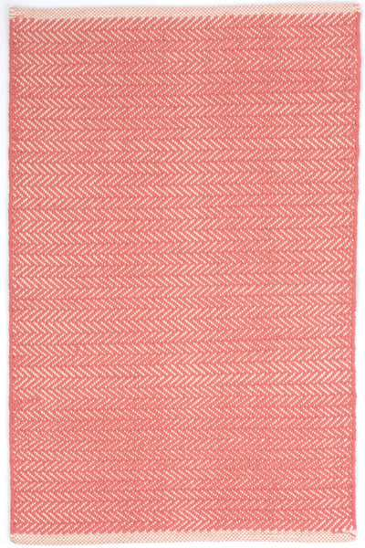 product image of herringbone coral woven cotton rug by annie selke rda420 2512 1 560