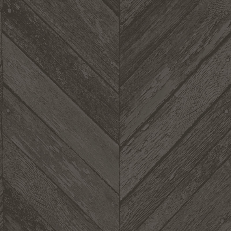 media image for Herringbone Wood Peel and Stick Wallpaper in Dark Grey from the Transform Collection by Graham & Brown 291