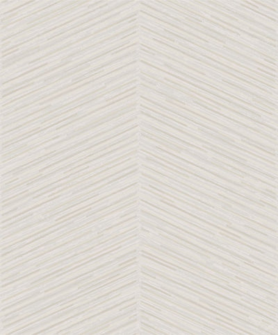 product image of Herringbone Stripe Wallpaper in Champagne and Beige from the Casa Blanca II Collection by Seabrook Wallcoverings 583