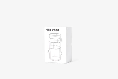 product image for hex vase in various colors 4 10