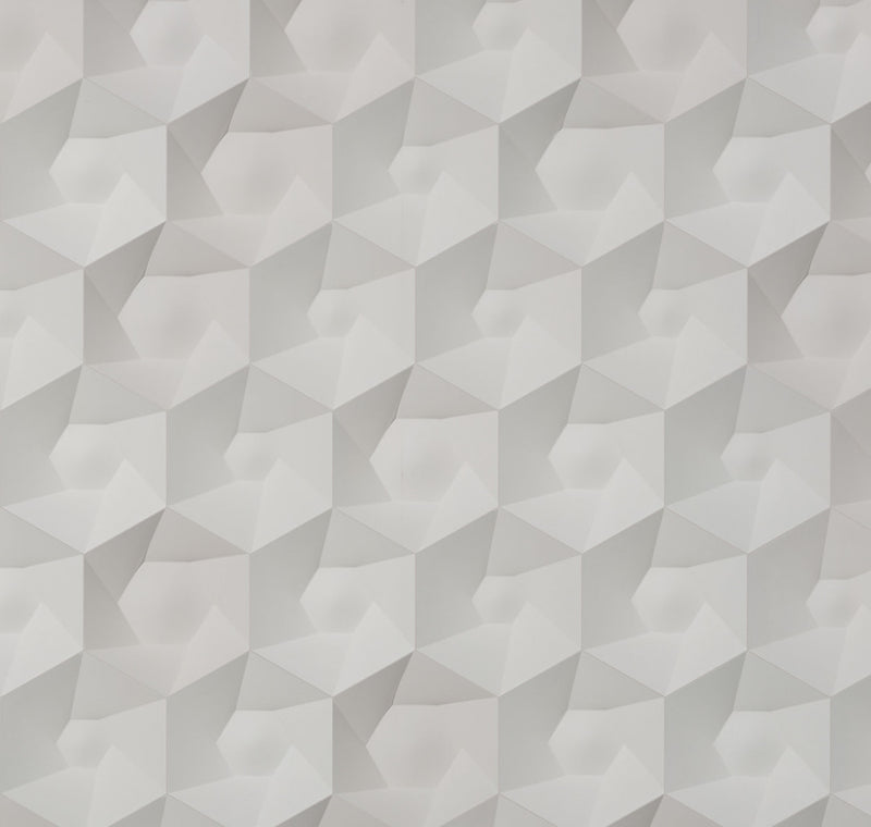 media image for Hexa Ceramics Wallpaper by Studio Roderick Vos for NLXL Monochrome Collection 287